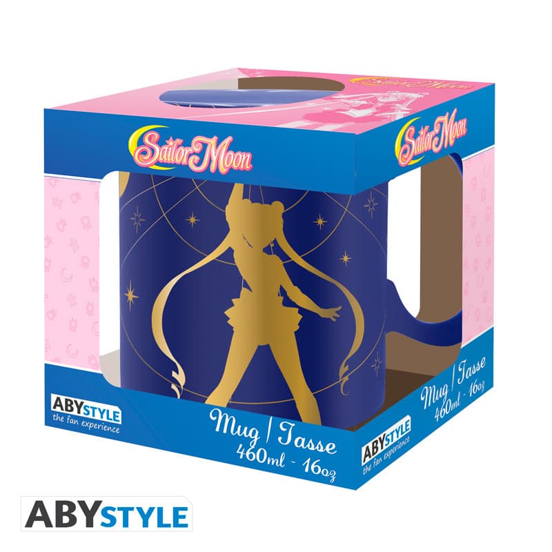 Sailor Moon - Tazza Mug - 460 ml - Golden Sailor Moon - Cardboard Box
