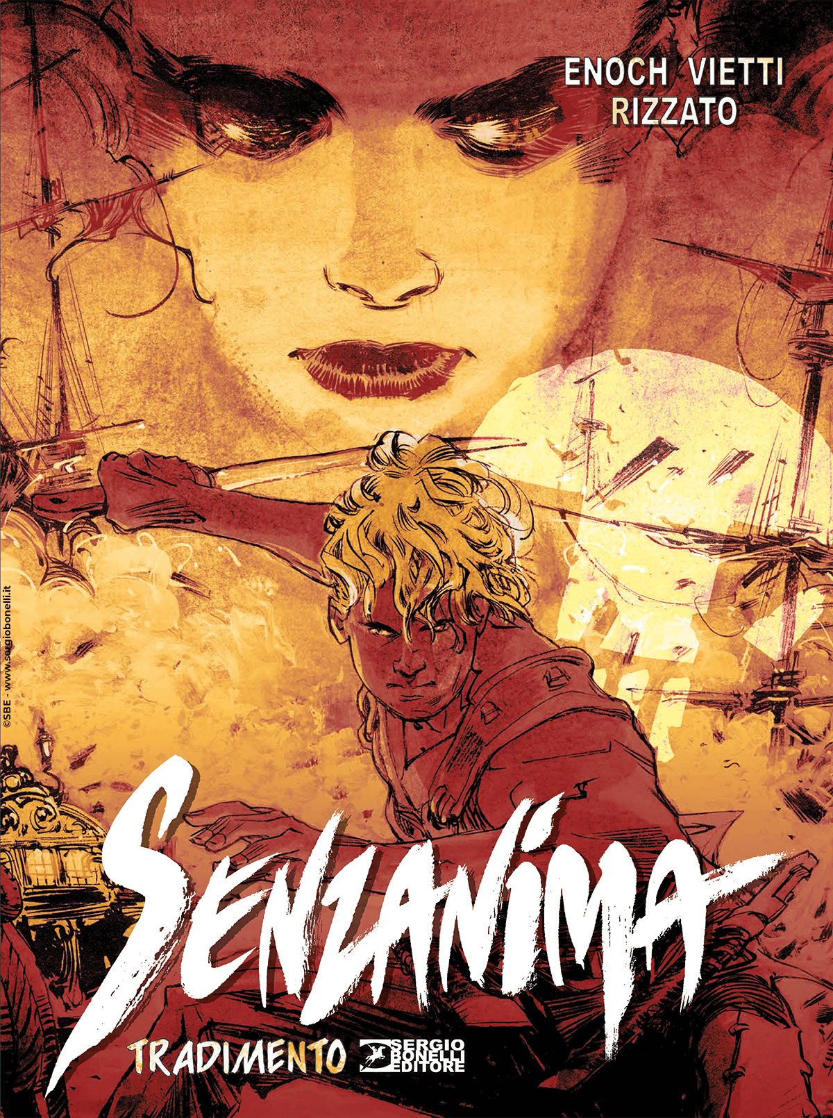 Senzanima Vol. 17 - Tradimento - Variant Manicomix - Sergio Bonelli Editore - Italiano