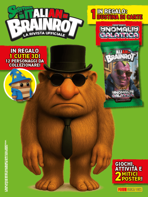 Skifidol Italian Brainrot - La Rivista Ufficiale 5 - Panini Junior 21 - Panini Comics - Italiano