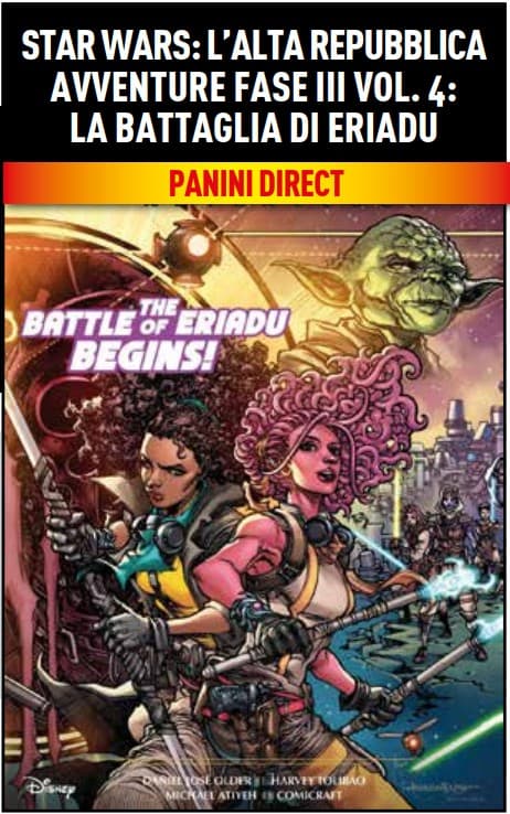 Star Wars - L'Alta Repubblica: Avventure - Fase III Vol. 4 - La Battaglia di Eriadu - Panini Comics - Italiano