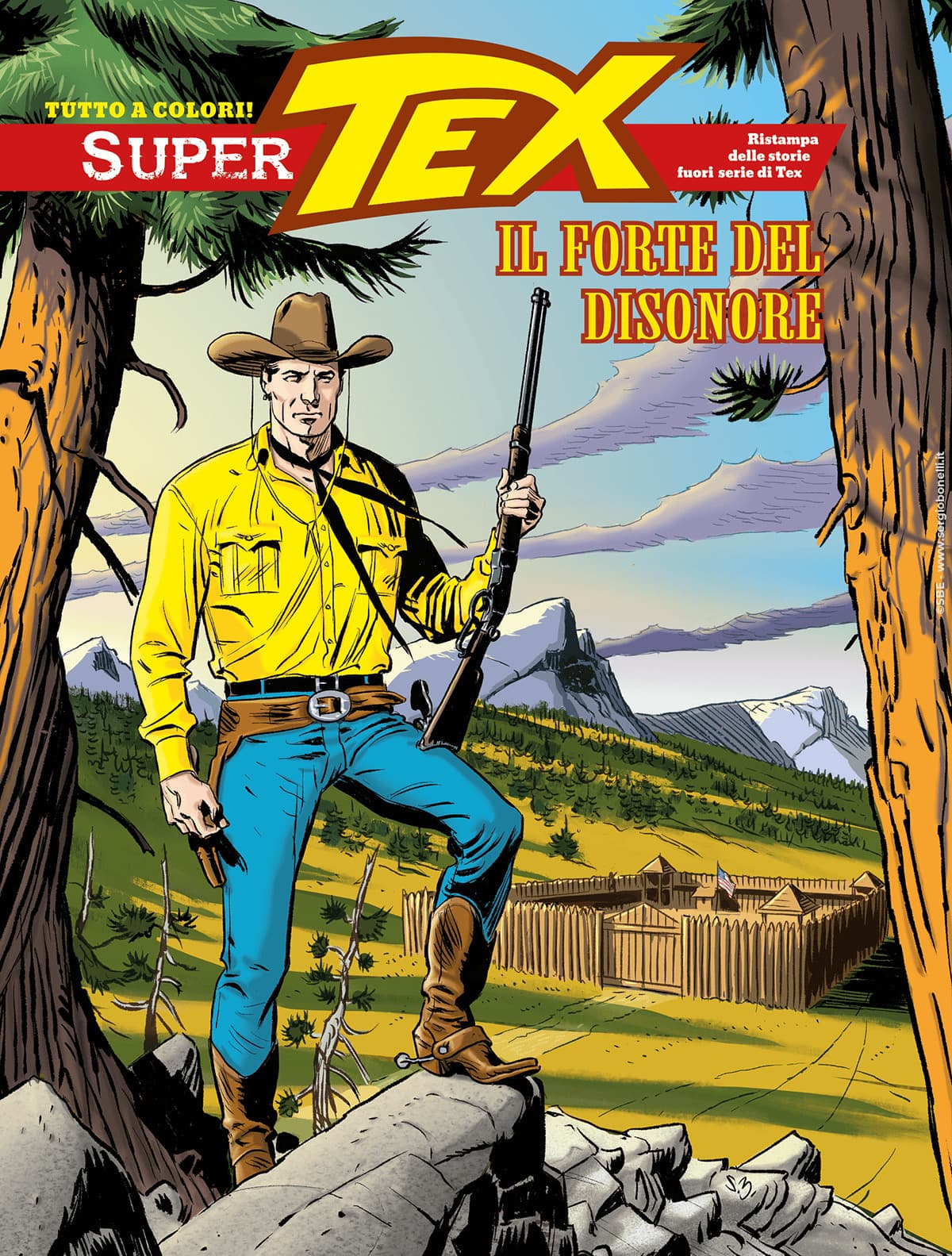 Super Tex 50 - Il Forte del Disonore - Sergio Bonelli Editore - Italiano
