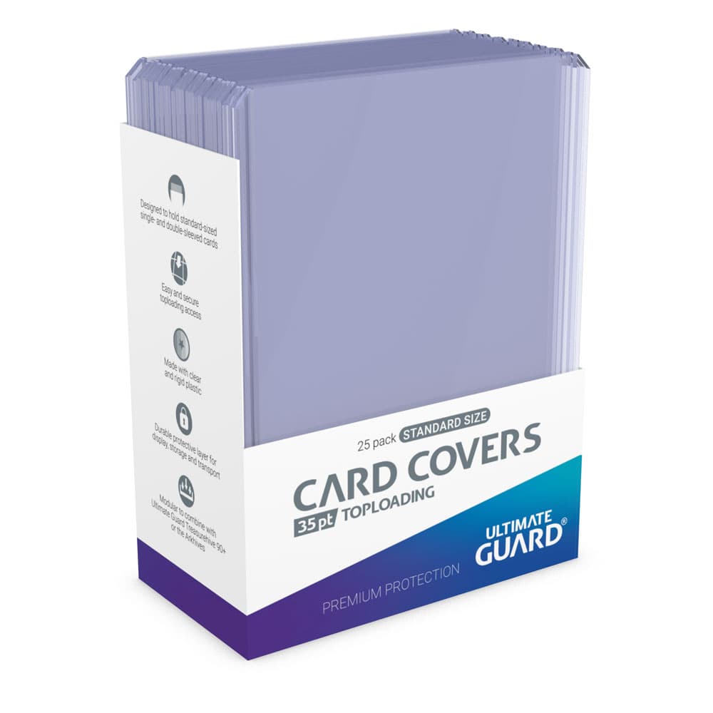 Ultimate Guard - 25 Card Covers Toploader - 35 pt