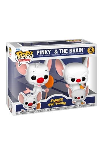 Animaniacs POP! Television Vinyl Figures 2-Pack Pinky & The Brain 9 cm - Funko POP!