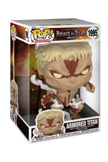 Attack on Titan Super Sized Jumbo Funko POP! Vinyl Figure Armored Titan 25 cm #1995 - Funko POP!