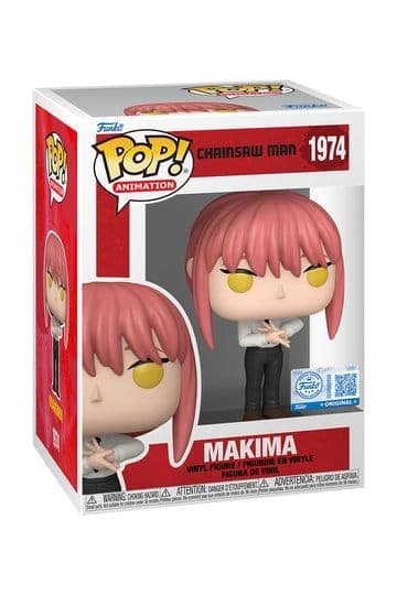 Chainsaw Man Funko POP! Animation Vinyl Figure Makima Exclusive Edition 9 cm #1974 - Funko POP!