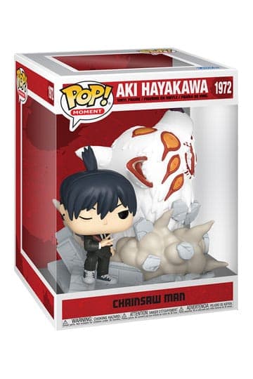 Chainsaw Man POP Moments Vinyl Figures Aki (Fox Devil) 9 cm #1972 - Funko POP!