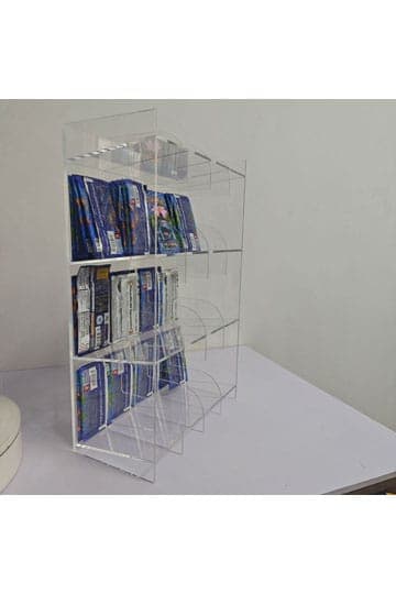 Acryl Counter Display for Trading Card Booster Packs