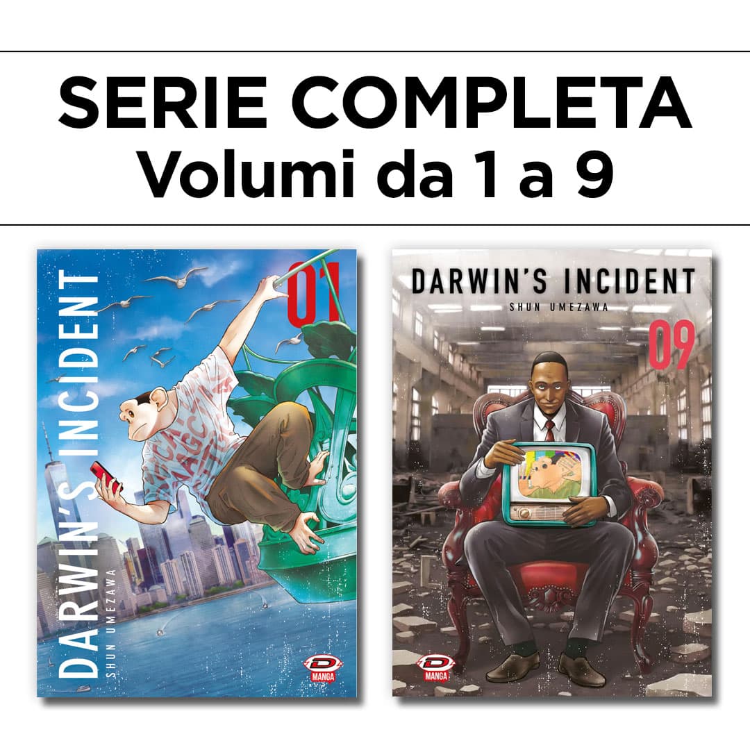 Darwin's Incident 1/9 - Serie Completa - Dynit - Italiano