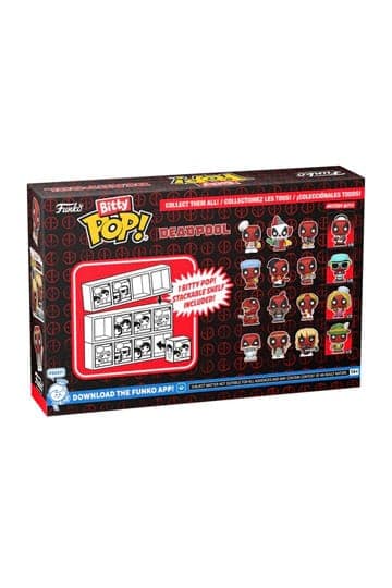 Deadpool Bitty Funko POP! Vinyl Figure 4-Pack Dinopool 2,5 cm - Funko Bitty POP!