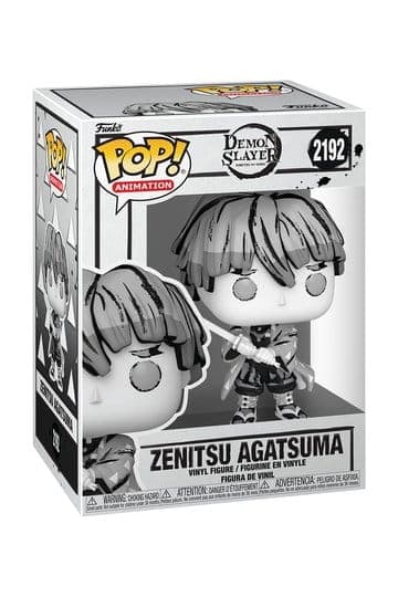 Demon Slayer: Kimetsu no Yaiba Funko POP! Animation Vinyl Figures Zenitsu(Sumi-Ink) 9 cm #2192 - Funko POP!