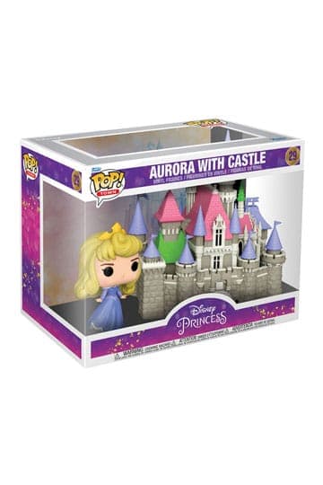 Disney: Ultimate Princess Funko POP! Town Vinyl Figure Aurora & Castle (Sleeping Beauty) 9 cm #29 - Funko POP!