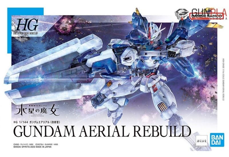 Gundam - High Grade - Aerial Rebuild - Model Kit 1/144