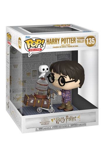 Harry Potter Funko POP! Deluxe Vinyl Figure Harry Pushing Trolley 9 cm #135 - Funko POP!