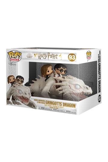 Harry Potter Funko POP! Rides Vinyl Figure Dragon w/Harry, Ron, & Hermione 15 cm #93 - Funko POP!