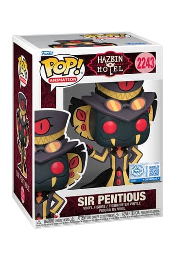 Hazbin Hotel Funko POP! Animation Vinyl Figures Sir Pentious CHASE 9 cm #2243 - Funko POP!