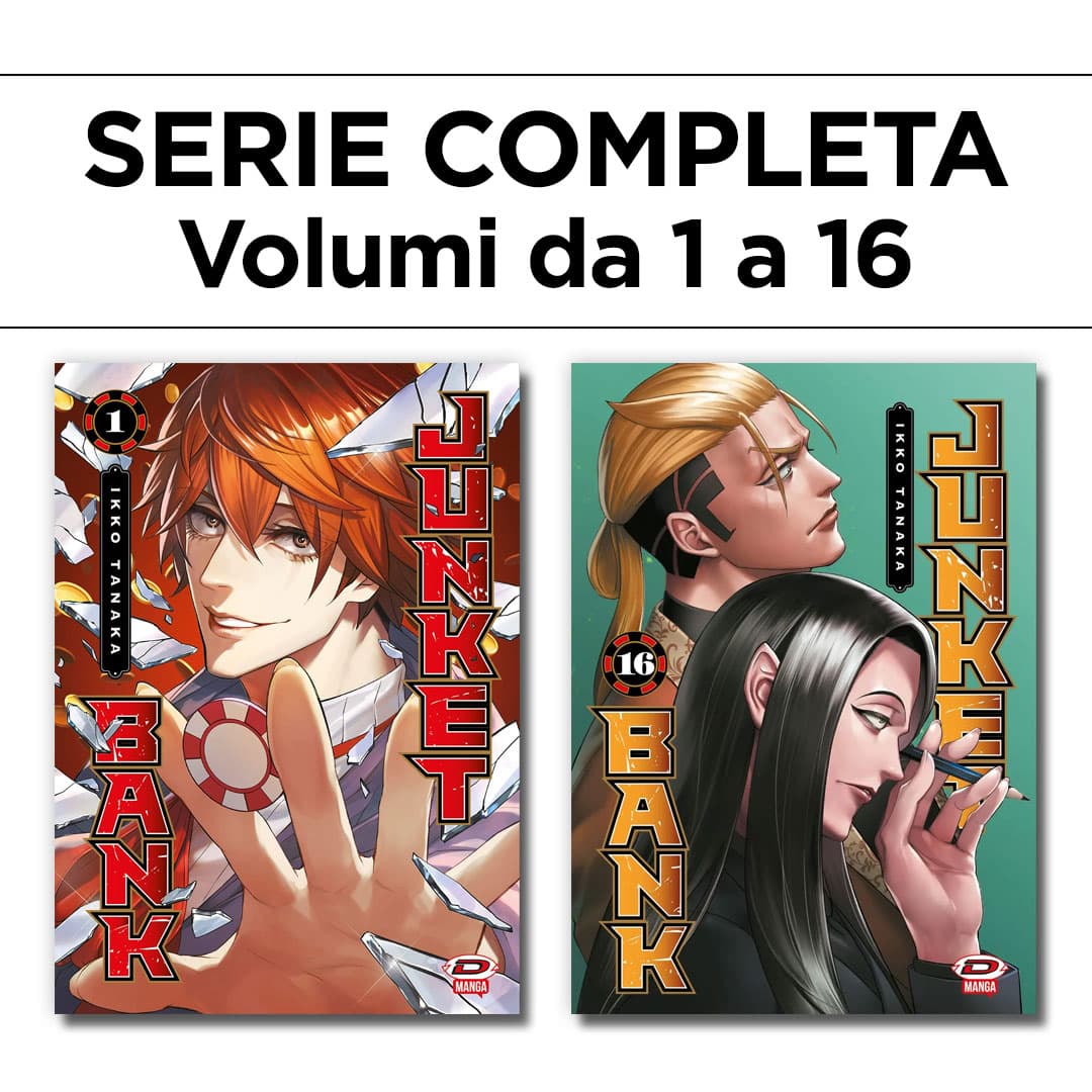 Junket Bank 1/16 - Serie Completa - Dynit - Italiano