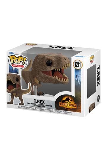 Jurassic World 3 Funko POP! Movies Vinyl Figure T-Rex 9 cm #1211 - Funko POP!