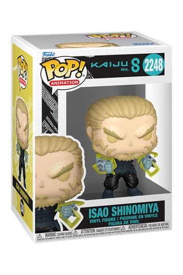 Kaiju No. 8 Funko POP! Animation Vinyl Figure Isao Shinomiya 9 cm #2248 - Funko POP!