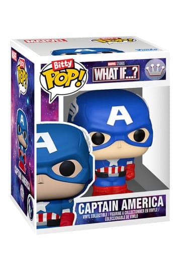Marvel Bitty Funko POP! Bots Figure WI- CA Mech w/Cap 11,7 cm - Funko Bitty POP!