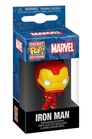 Marvel Funko POP! Vinyl Keychains 4 cm New Classics - Iron Man - Pocket POP! Keychain