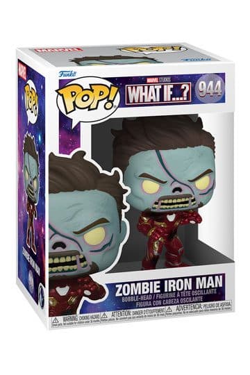 Marvel What If...? Funko POP! TV Vinyl Figure Zombie Iron Man 9 cm #944 - Funko POP!