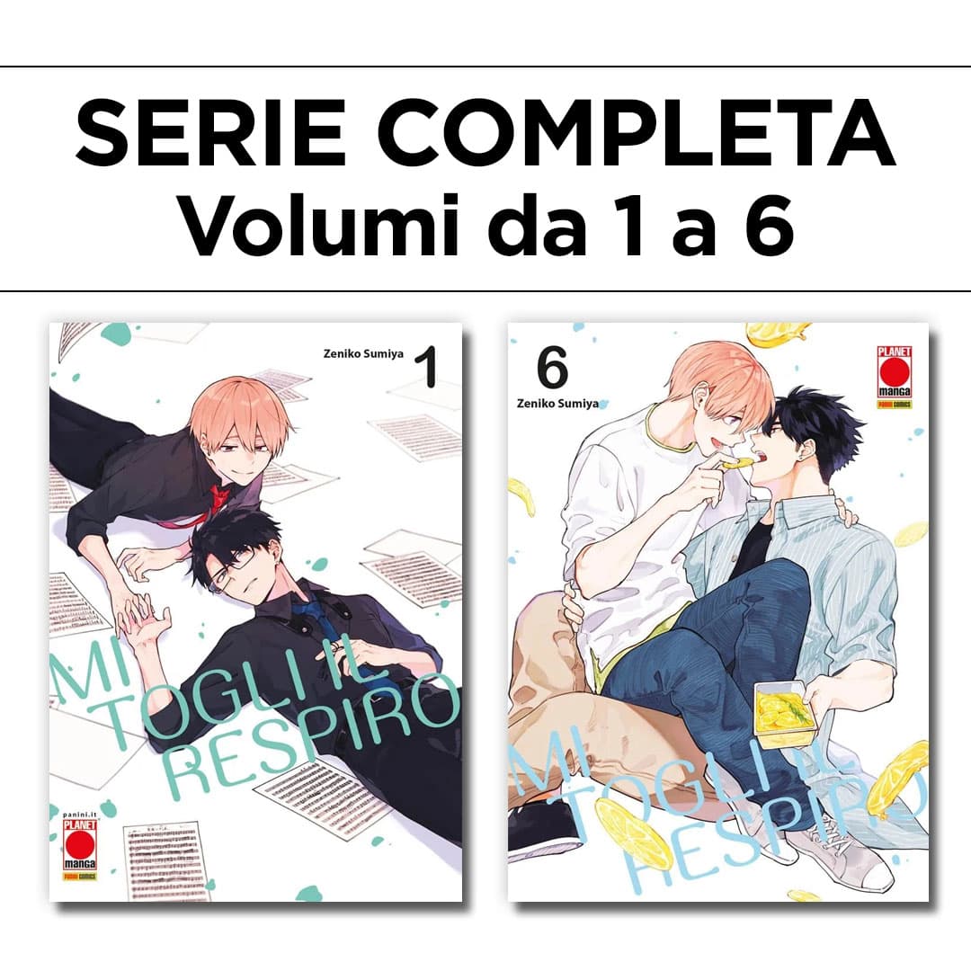 Mi Togli il Respiro 1/6 - Serie Completa - Panini Comics - Italiano