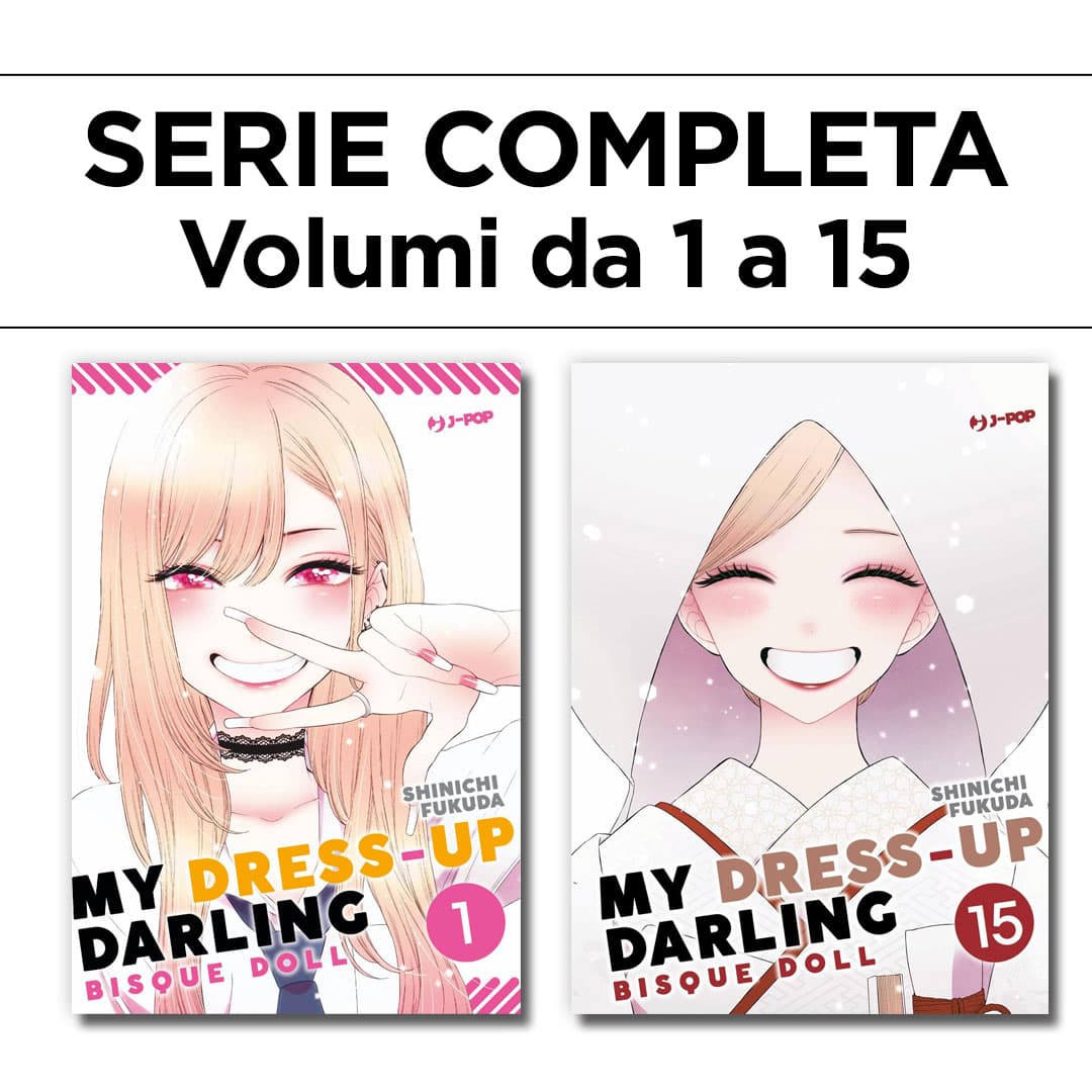 My Dress Up Darling - Bisque Doll 1/15 - Serie Completa - Jpop - Italiano