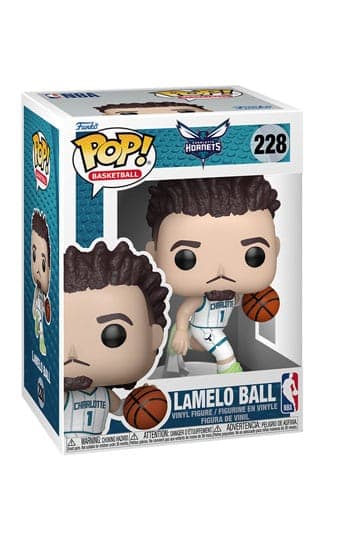 NBA Legends Funko POP! Sports Vinyl Figure Hornets- Lamelo Ball (Home) 9 cm #228 - Funko POP!