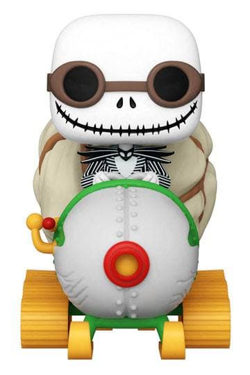 Nightmare before Christmas Funko POP! Rides Vinyl Figure Jack w/Goggles & Snowmobile 18 cm #104 - Funko POP!