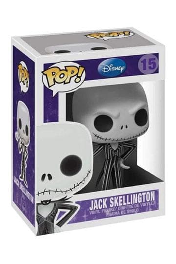 Nightmare Before Christmas Funko POP! Vinyl Figure Jack Skellington 10 cm #15 - Funko POP!