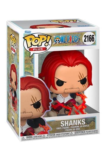 One Piece Funko POP! Plus Vinyl Animation Figure Shanks 9 cm #2166 - Funko POP!