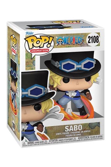 One Piece Funko POP! Vinyl Animation Figure Sabo 9 cm #2108 - Funko POP!
