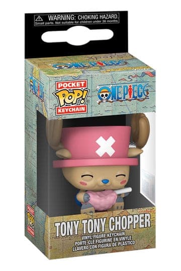 One Piece Funko POP! Vinyl Keychains 4 cm Chopper w/Cotton Candy - Pocket POP! Keychain