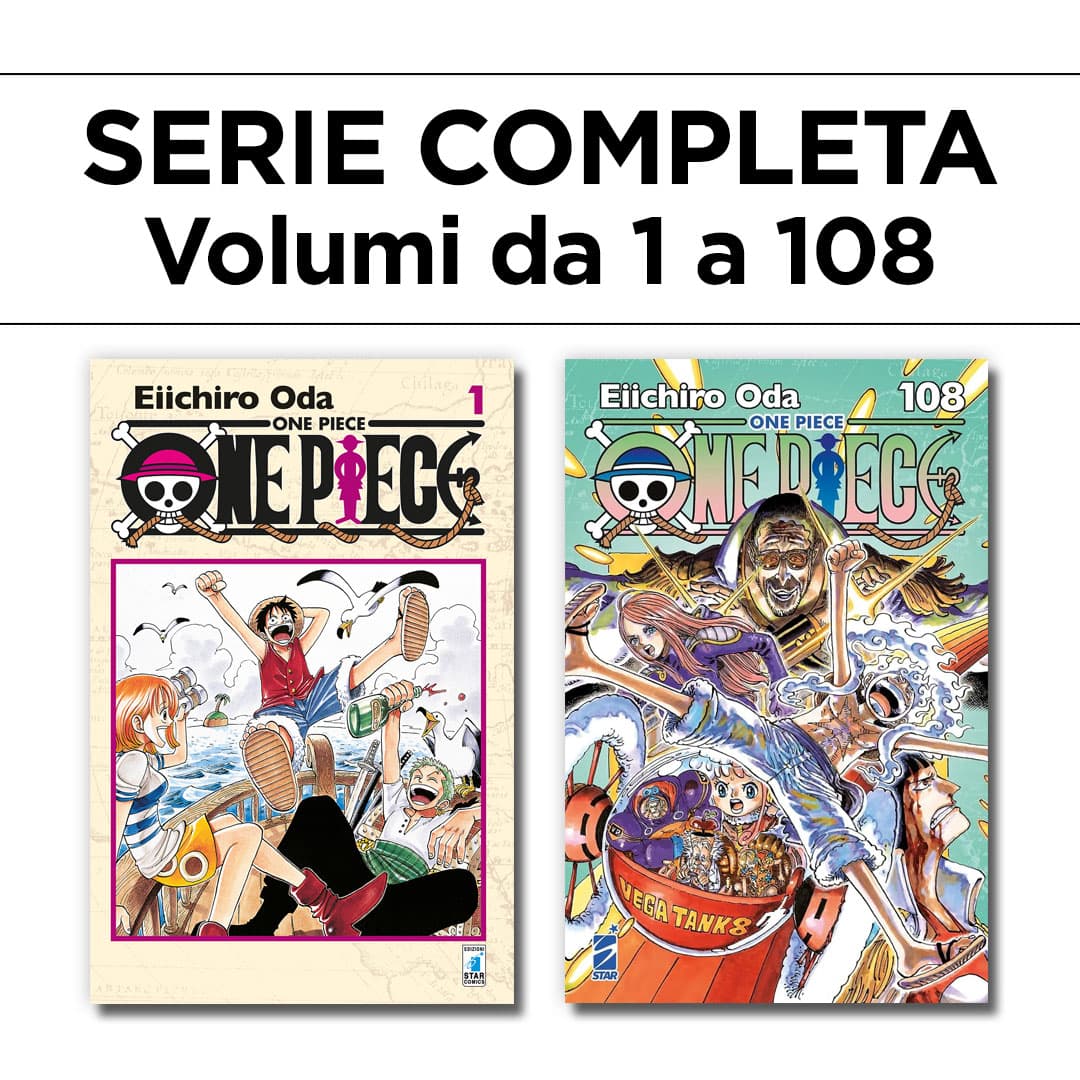 One Piece New Edition 1/108 - Serie Completa - Edizioni Star Comics - Italiano