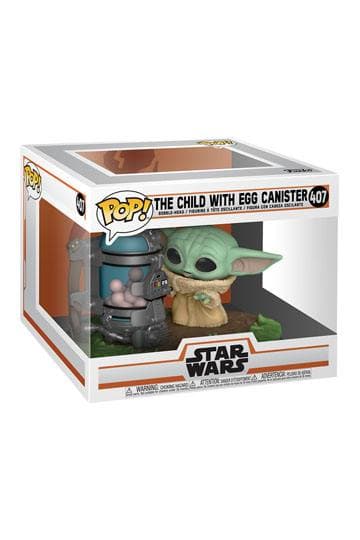 Star Wars The Mandalorian Funko POP! Deluxe Vinyl Figure The Child Egg Canister 9 cm #407 - Funko POP!