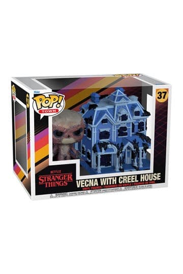Stranger Things Funko POP! Town Vinyl Figure Vecna with Creel House 9 cm #37 - Funko POP!