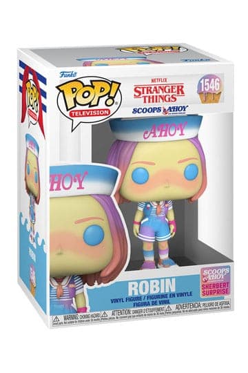 Stranger Things Funko POP! TV Vinyl Figure Robin (Scoops Ahoy) 9 cm #1546 - Funko POP!