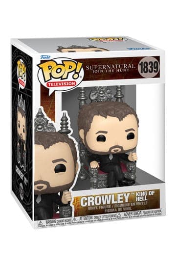 Supernatural Funko POP! Premium Vinyl Figure CrowleyKoH 9 cm #1839 - Funko POP!