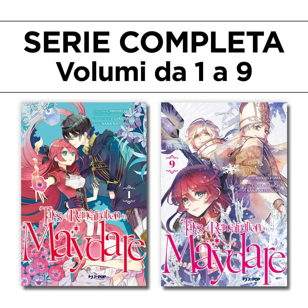 Tales of Reincarnation in Maydare 1/9 - Serie Completa - Jpop - Italiano