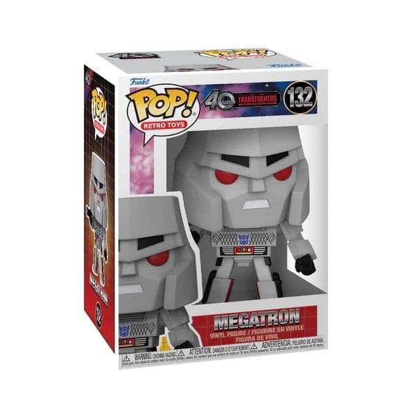 Transformers Retro Series POP! TV Vinyl Figure Megatron 9 cm #132 - Funko POP!