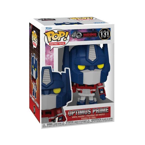 Transformers Retro Series POP! TV Vinyl Figure Optimus Prime 9 cm #131 - Funko POP!