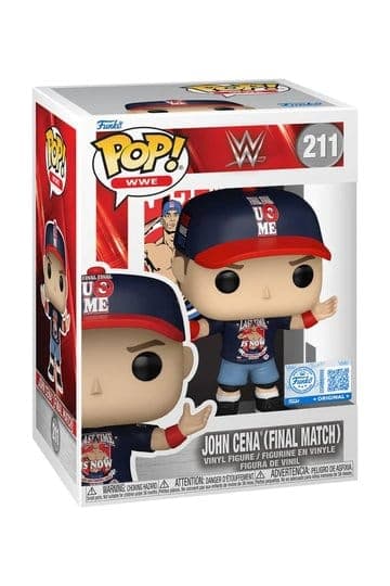 WWE POP! Vinyl Figure John Cena (Final Match) 9 cm #211 - Funko POP!