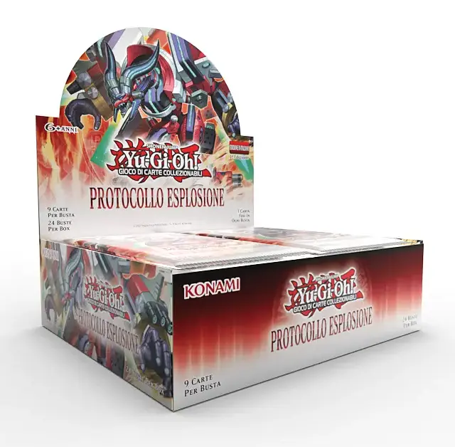 Yu-Gi-Oh! - Protocollo Esplosione - Burst Protocol - Display 24 Buste - 1a Edizione - Italiano