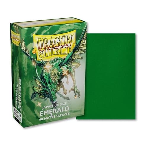 Bustine Protettive Japanese Size - Matte - “Emerald” - Confezione da 60