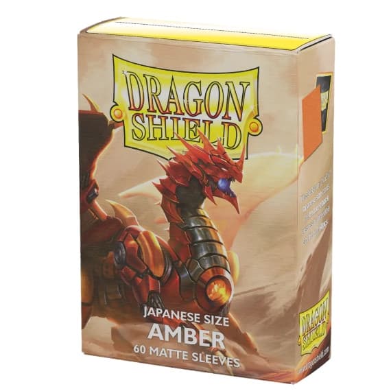 Bustine Protettive Japanese Size - Matte Dual - “Amber” - Confezione da 60