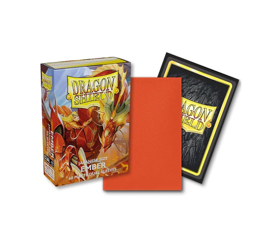 Bustine Protettive Japanese Size - Matte Dual - “Ember” - Confezione da 60