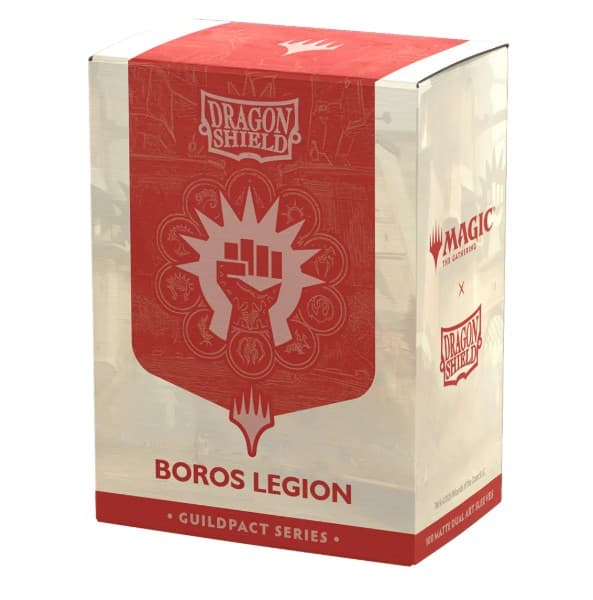 Bustine Protettive Standard - Matte Dual - “Boros Legion - Guildpack Series” - Confezione da 100