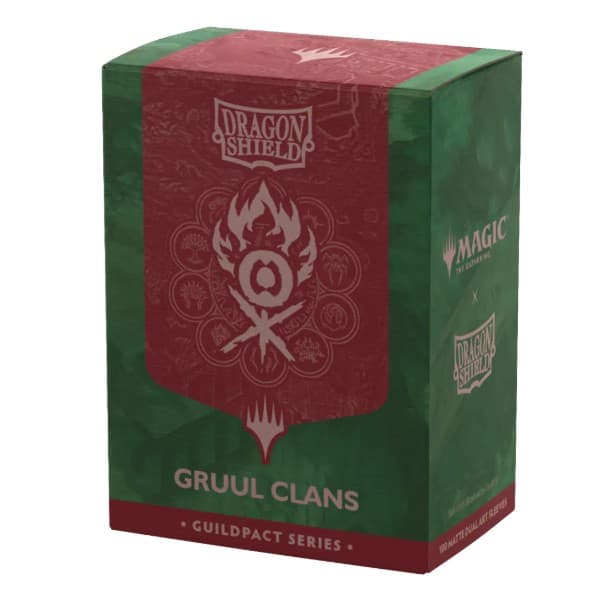 Bustine Protettive Standard - Matte Dual - “Gruul Clans - Guildpack Series” - Confezione da 100