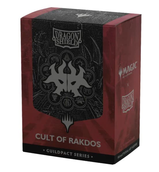 Bustine Protettive Standard - Matte Dual - “Cult of Rakdos - Guildpack Series” - Confezione da 100
