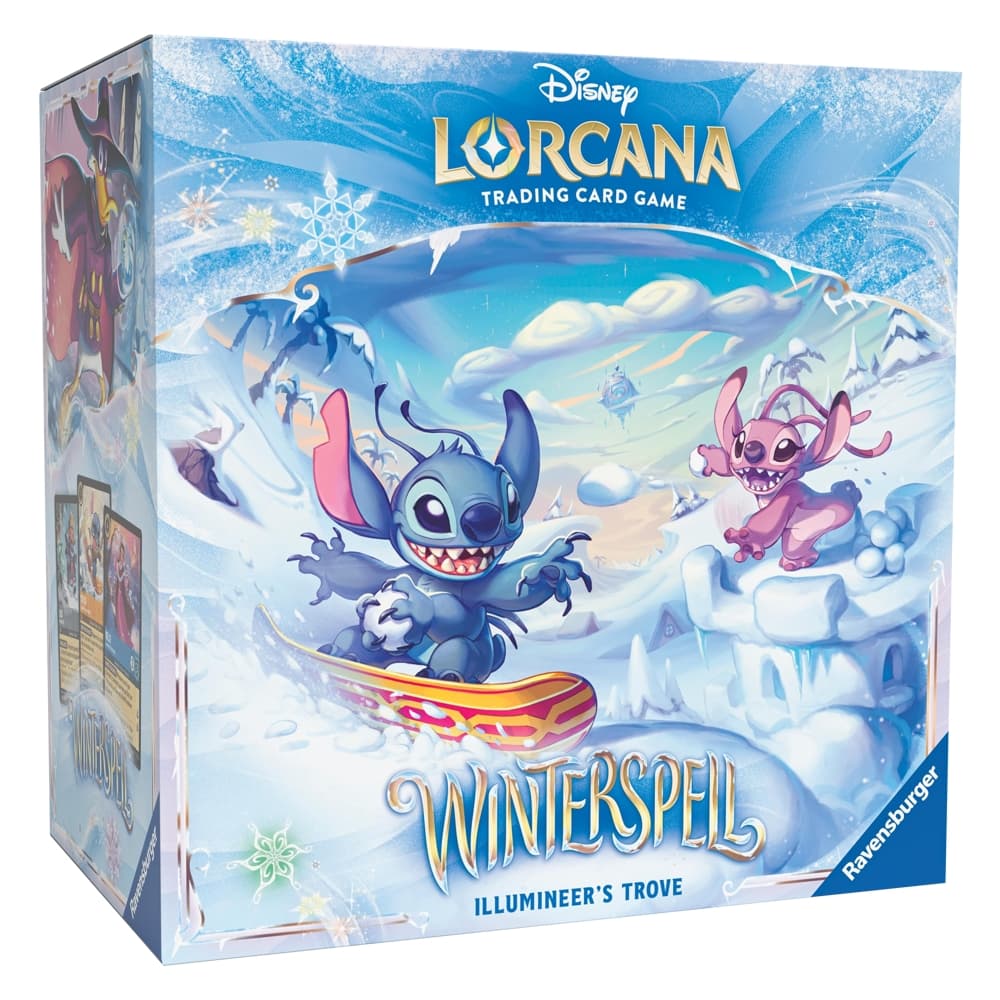 Disney Lorcana - Illuminer’s Trove - Winterspell - Incanto d'Inverno - Box Deluxe - Inglese